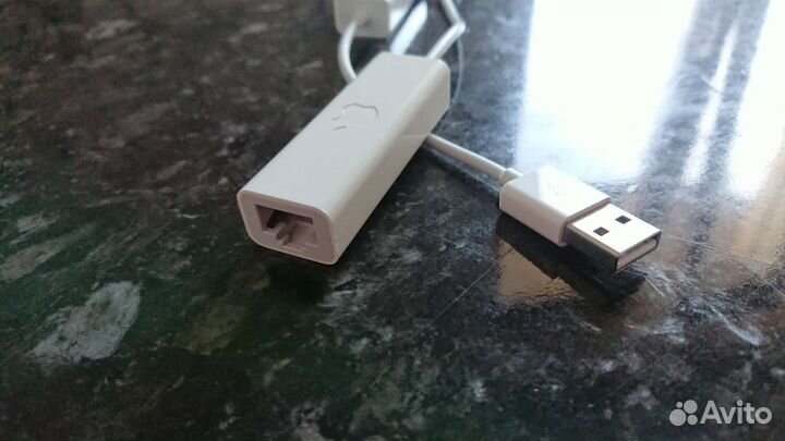 Переходник Apple USB к проводному интернету