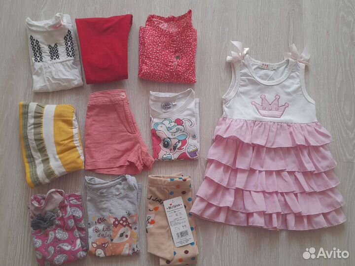 Вещи пакетом на девочку 1.5-3 года