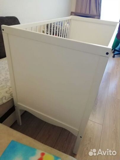 Детская кровать IKEA с матрасом