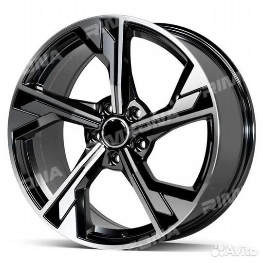 Литой диск в стиле Audi R17 5x112. Примерка колес