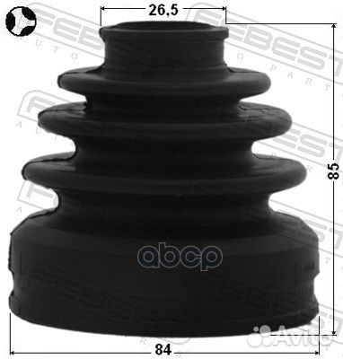 Пыльник шрус внутренний (84X85X26.5) комплект 0