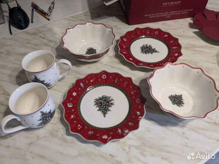 Новогодний сервиз Villeroy&Boch Toy's Delight