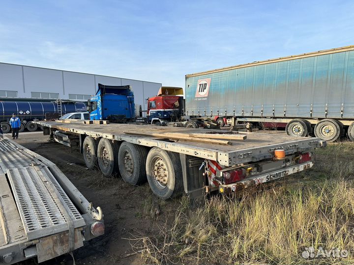 Полуприцеп бортовой Schmitz Cargobull S01, 2008