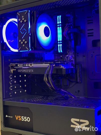Игровой пк Ryzen 5 3600/1660S/16gb/m2