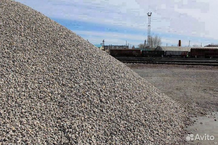 Щебень известняковый