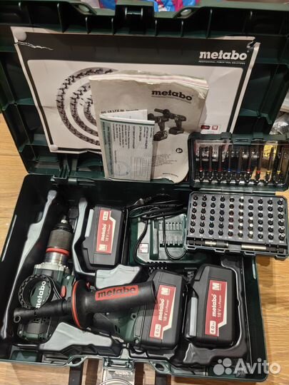 Шуруповерт metabo BS 18 LTX Impuls Set