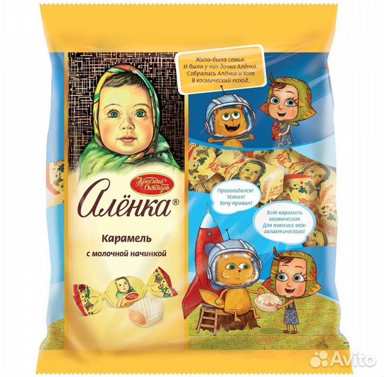 Опт - Конфеты Карамель Алёнка 250г
