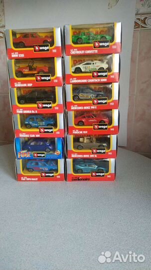 Модель автомобиля burago 1:43