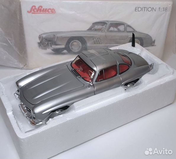 Mersedes 300sl w198 Gullwing schuco 1 18