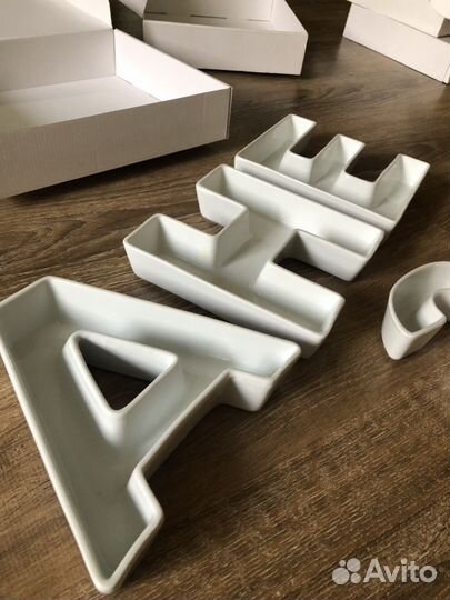 Керамические буквы