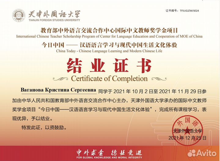 Репетитор по китайскому языку