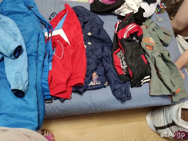 Вещи пакетом на мальчика от 128 до 140