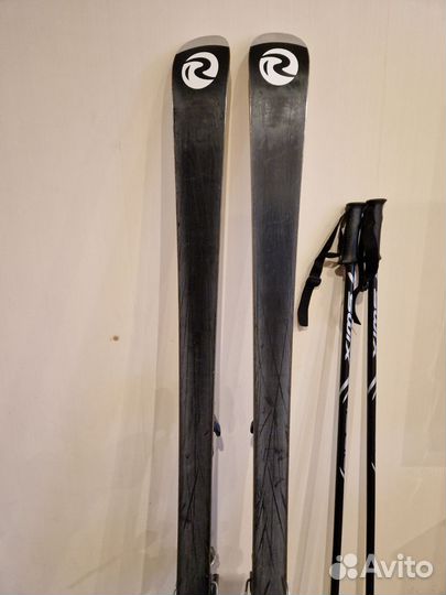 Лыжи горные rossignol комплект с ботинками