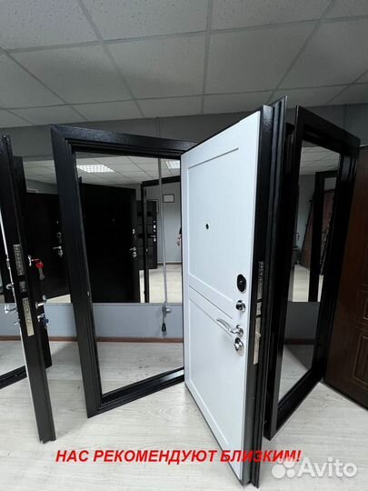 Тяжелая дверь входная с установкой