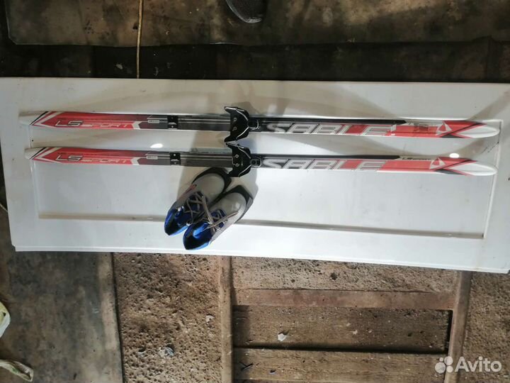 Лыжи +ботинки