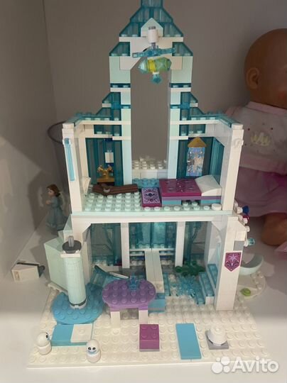 Лего замок Эльзы