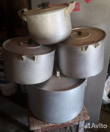 Кастрюля алюминиевая 20 литров