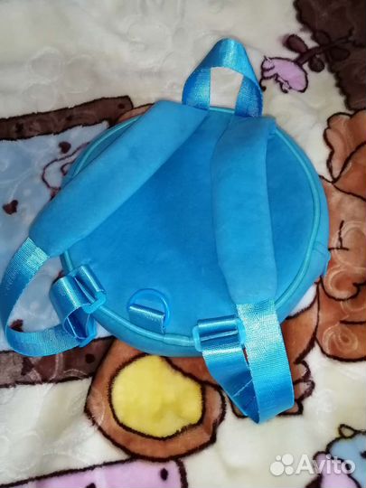 Рюкзак синий трактор