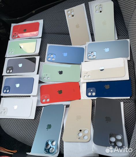 Заднее стекло на iPhone 12