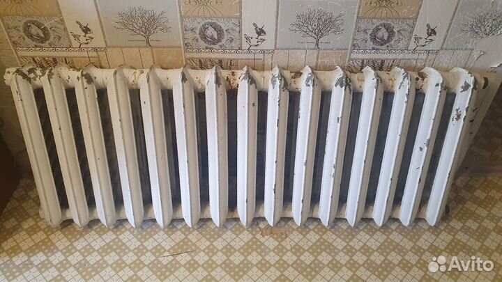 Чугунные батареи бу