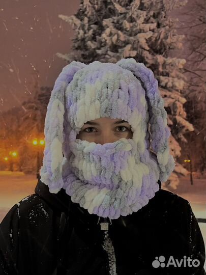 Плюшевая балаклава