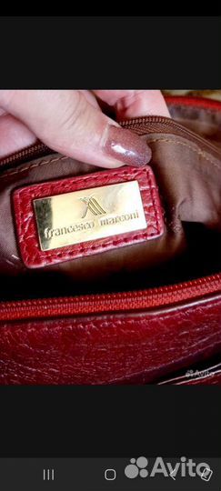 А сумка Francesco Marconi натуральная кожа