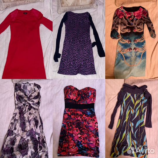 Вещи пакетом Платья юбки свитера боди кофты