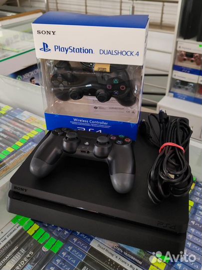 Sony PS4 Slim 1тб 2 джоя