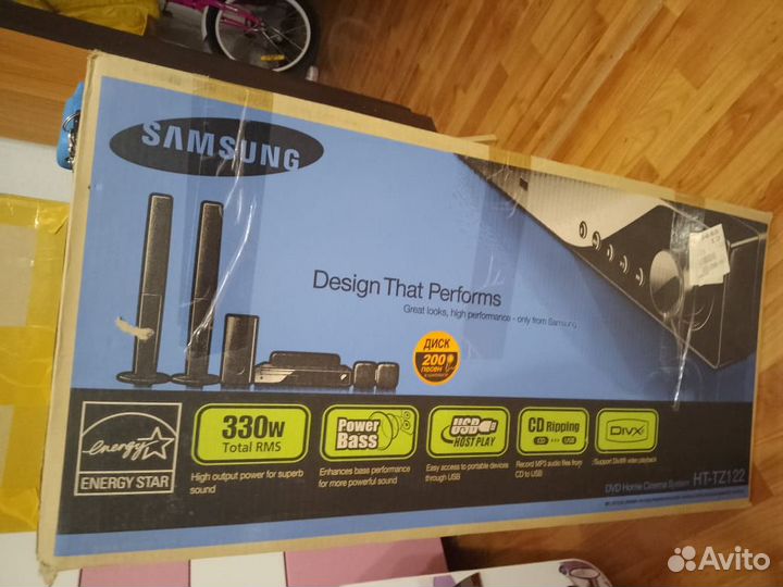 Домашний кинотеатр samsung HT-TZ122