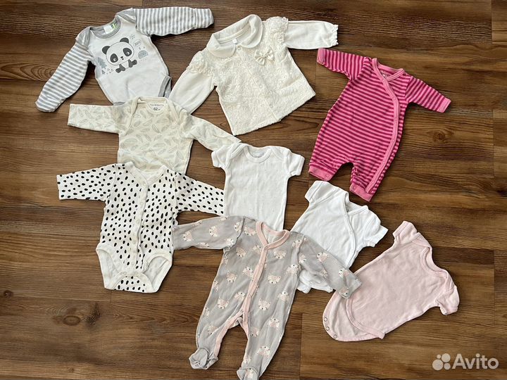 Пакет вещей для девочки 0-3 месяца