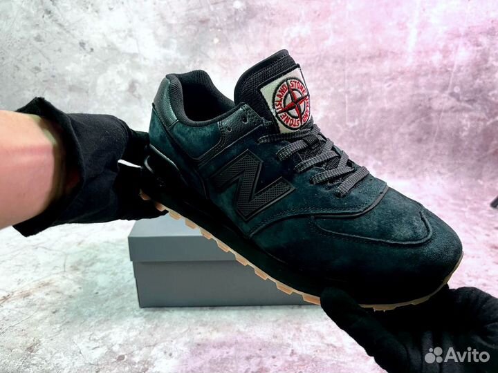 Кроссовки New Balance 574 Stone Island надежные