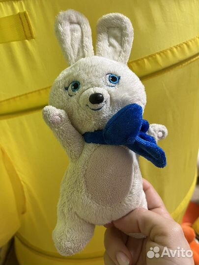 Мягкая игрушка заяц Сочинский олимпиада