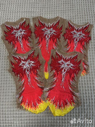 Групповые купальники для гимнастики