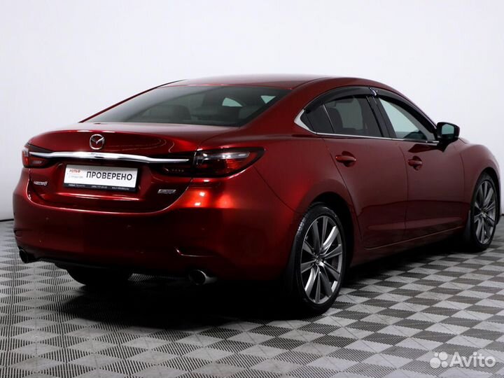 Mazda 6 2.5 AT, 2019, 86 521 км