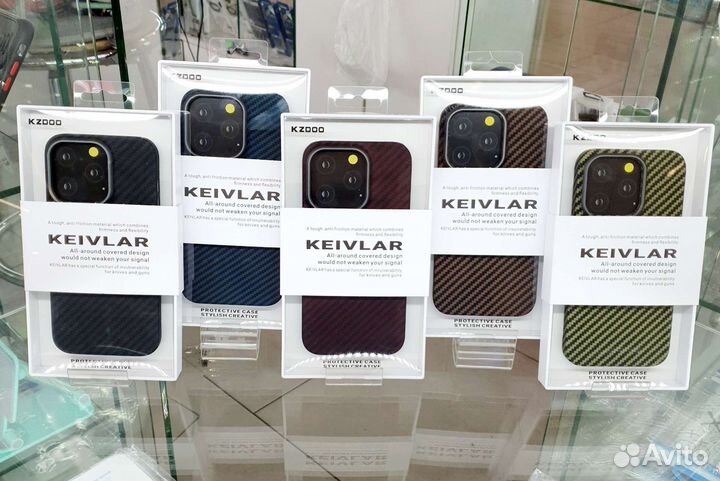 Чехол для iPhone 12/13/14 Kevlar k-doo/kzdoo