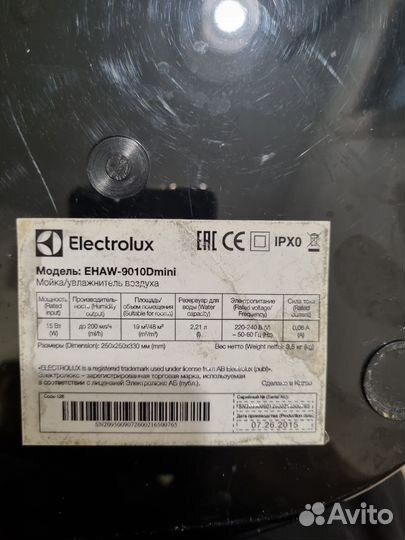 Electrolux ehaw-9010D mini Мойка воздуха