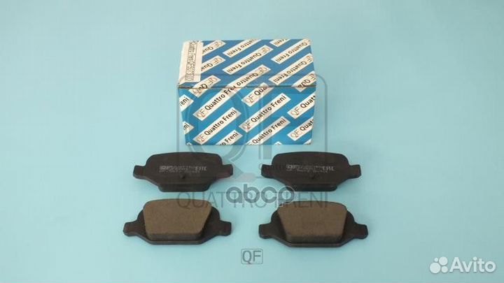 Колодки тормозные дисковые к-т QF507300 quattro