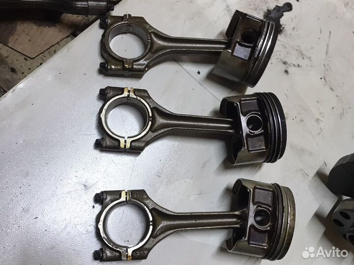 Шатун с поршнем бмв е46 м43 bmw e46 e36 m43