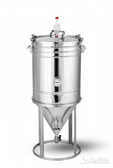 Цилиндроконический танк 60 л, Домашняя пивоварня