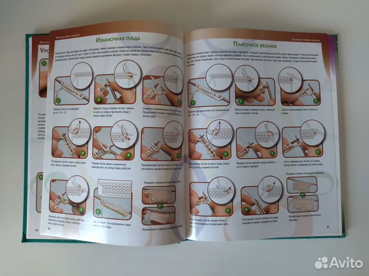 Книга Научись вязать спицами Вязание