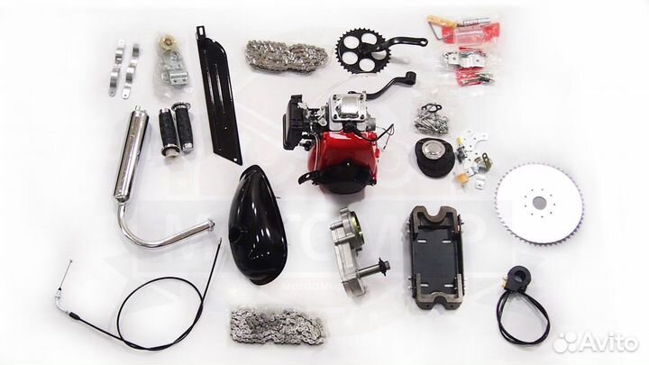 Двигатель для велосипеда, веломотор