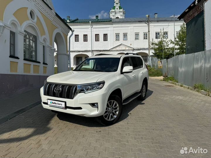 Toyota Land Cruiser Prado 2.8 AT, 2019, 85 000 км