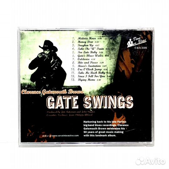 CD диск Clarence Gatemouth Brown 