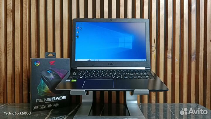 Игровой ноутбук Acer Aspire A515 на 12 гб и SSD M2