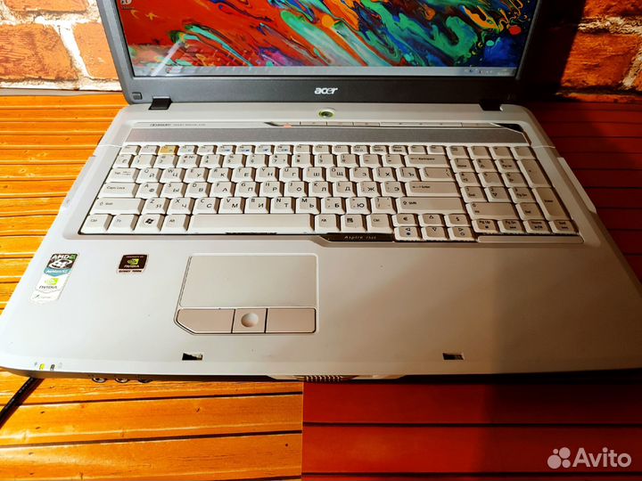 Acer Aspire 7520 -17 Дюймов \ 2 Ядра \ 2 Озу \ Nvi