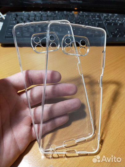 Чехол и стекло для телефона poco X3