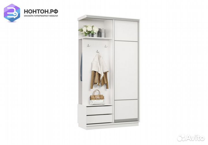 Прихожая-купе Субра белая