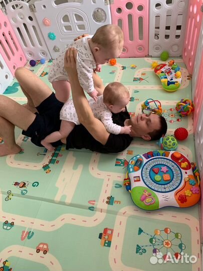 Детский термоковрик двусторонний