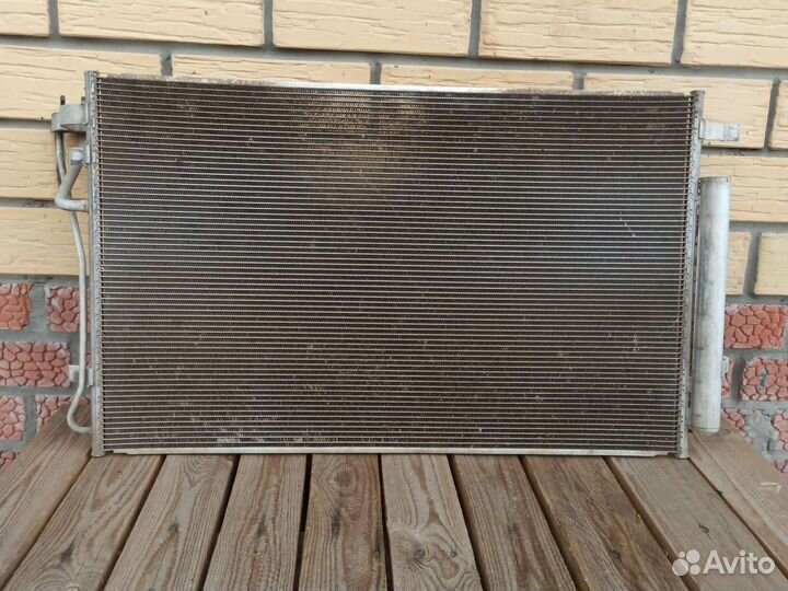 Радиатор кондиционера K5, Sonata 8, оригинал б/у