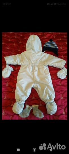 Зимний комбинезон 74 р-р